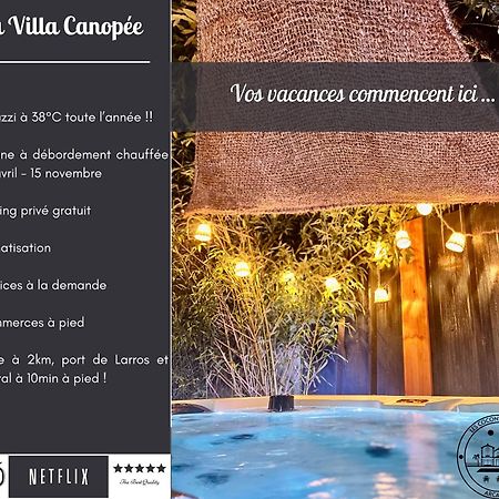 La Villa Canopee - Piscine Chauffee-Fibre-Clim-Jacuzzi Гюжан-Местрас Экстерьер фото